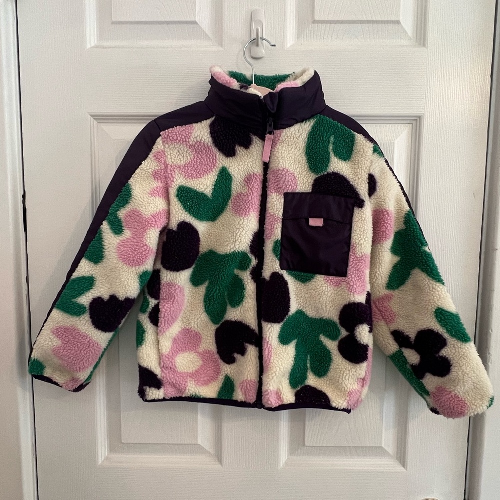 Floral H&M Fleece Jacket